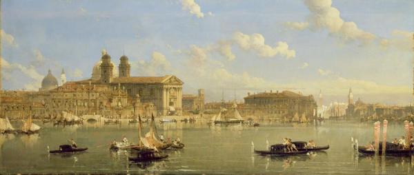 David Roberts(pictor scoţian, 1796-1864)~Insula Giudecca, Venice