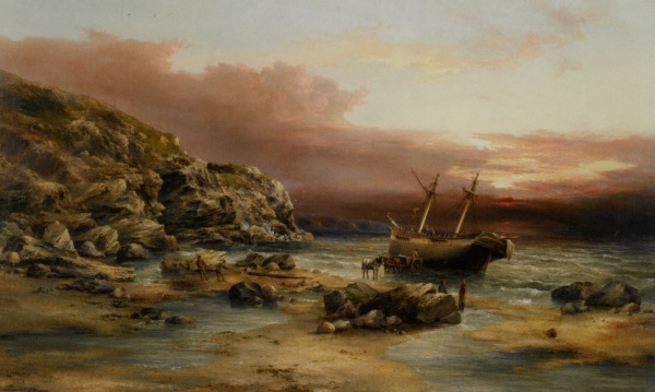 Henry Redmore ( 1820-1887)~după furtună