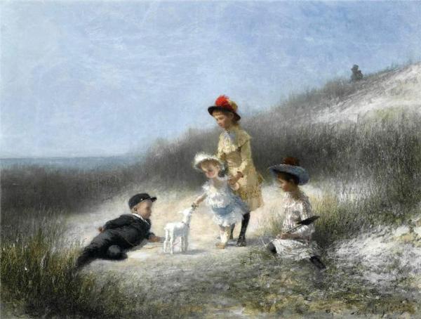 Ferdinand Carl Sierig, pictor olandez (1839-1905)