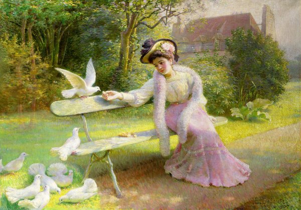 Edmond Alphonse Defonte, pictor francez (1862 - 1938)