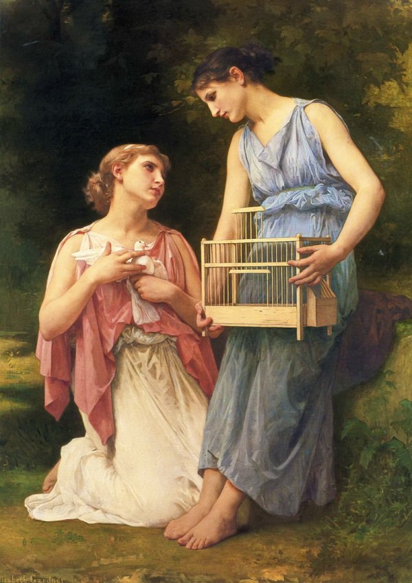 Elizabeth Jane Gardner Bouguereau, pictor american- francez (1837-1922)