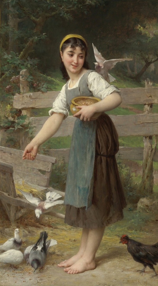 Emile Munier, pictor francez (1840-1895)