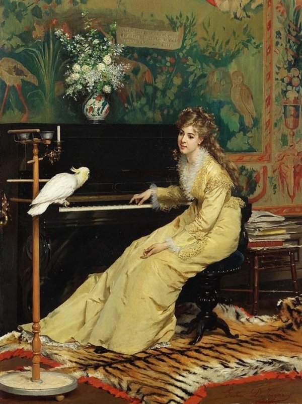 Gustave Léonhard de Jonghe, pictor belgian (1829–1893)