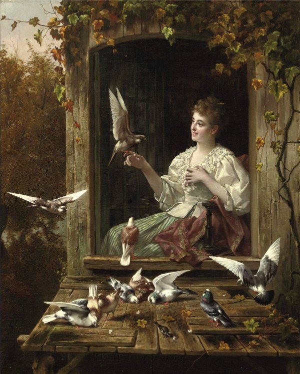 Jan Frederik Pieter Portielje, pictor belgian (1826-1895)