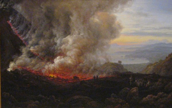 <a href="https://ro.wikipedia.org/wiki/Johan_Christian_Dahl">Johan Christian Dahl, pictor norvegian (1788-1857) ~ Erupția Vezuviului, noaptea</a>