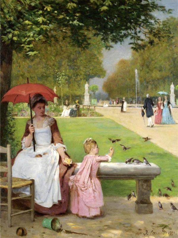 Joseph Caraud, pictor francez ( 1821-1905)