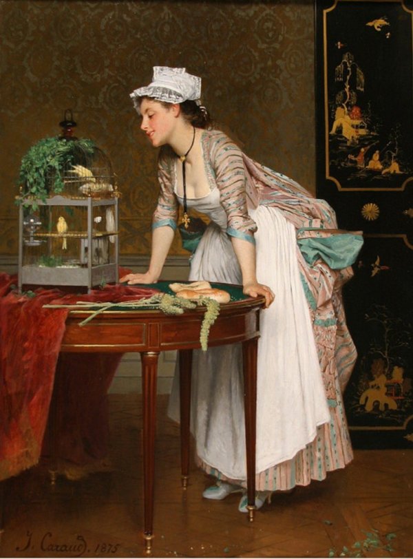 Joseph Caraud, pictor francez ( 1821-1905)