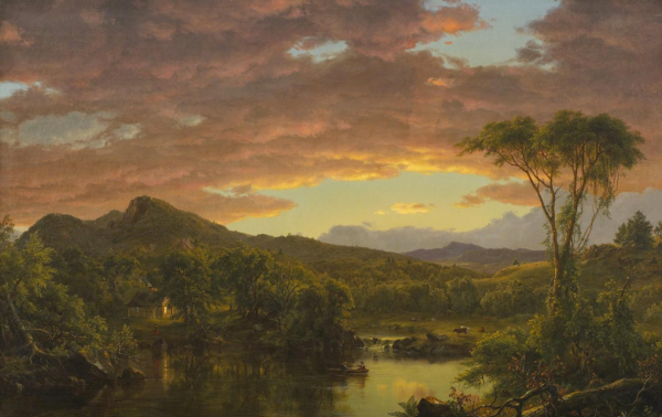 Frederic Edwin Church, pictor american (1826-1900)