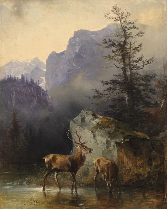 Friedrich Gauermann, pictor austriac ( 1807-1862)