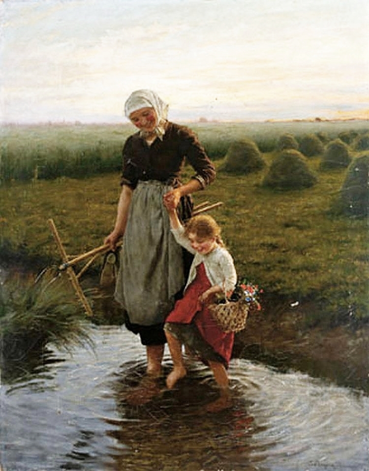 Carl von Bergen, pictor german (1853-1933)