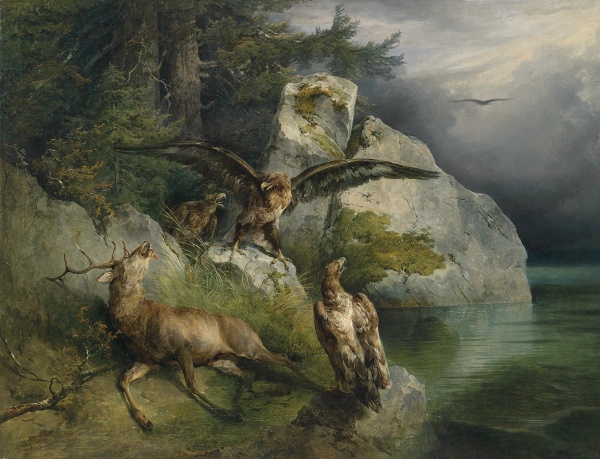 <a href="https://en.wikipedia.org/wiki/Friedrich_Gauermann">Friedrich Gauermann, pictor austriac ( 1807-1862)</a>