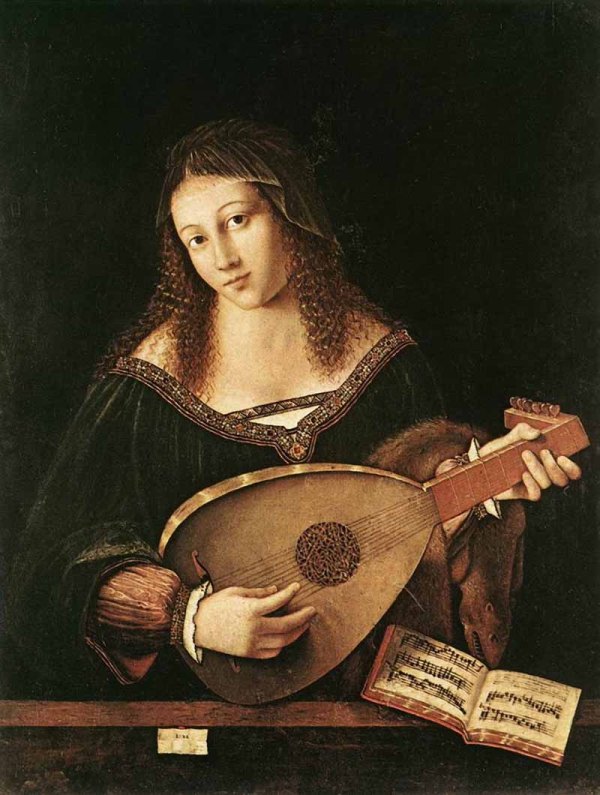 Bartolomeo Veneto, pictor italian (1502–1531) ~The lute player