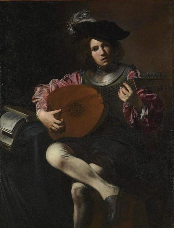 Valentin de Boulogne, pictor francez (1591-1632) ~The Lute Player