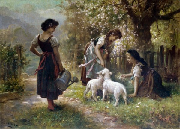 Hans Zacka, pictor austriac (1859 -1945)