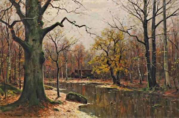 Walter Moras, pictor german (1856-1925)