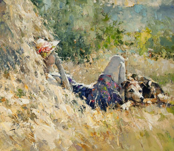 Alexi Zaitsev, pictor rus ( 1959)